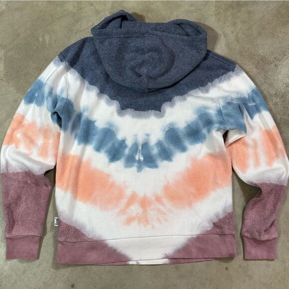 Feat Tie Dye Blanket blend Hoodie Womens Size Small EUC - Picture 4 of 12